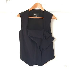 NWT Y’s YOHJI YAMAMOTO/ decorated front vest